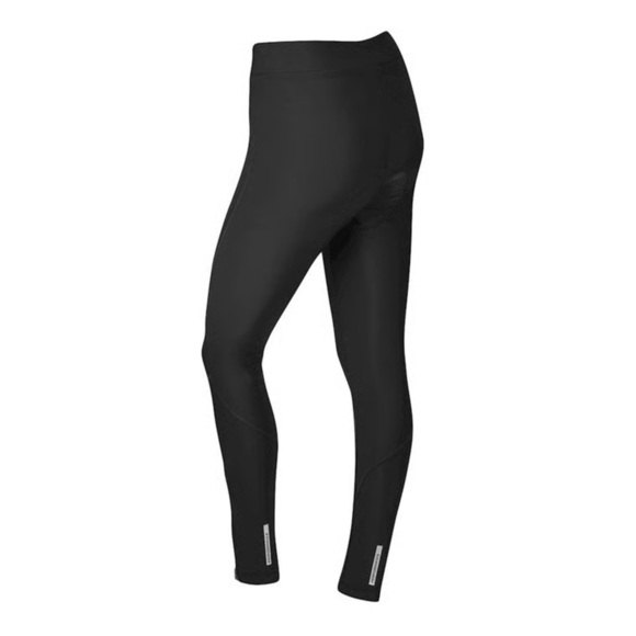 Performance Women's Thermal Flex Tights w/ biking pad (Black) (XL) w/ Chamois) - Picture 2 of 12